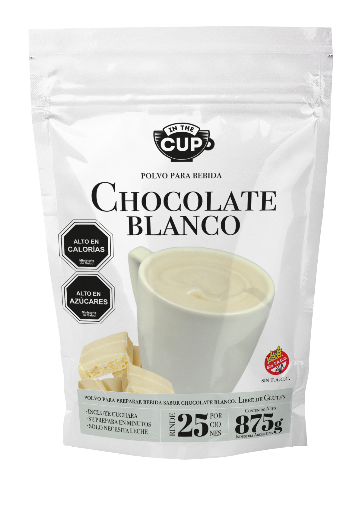 Chocolate Blanco 875gr
